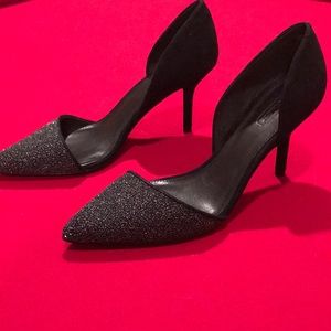 Coach Black Velvet Pumps